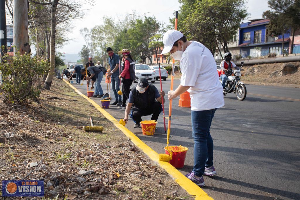 Continúa Gobierno Municipal con jornadas de Morelia Te Quiero Limpia