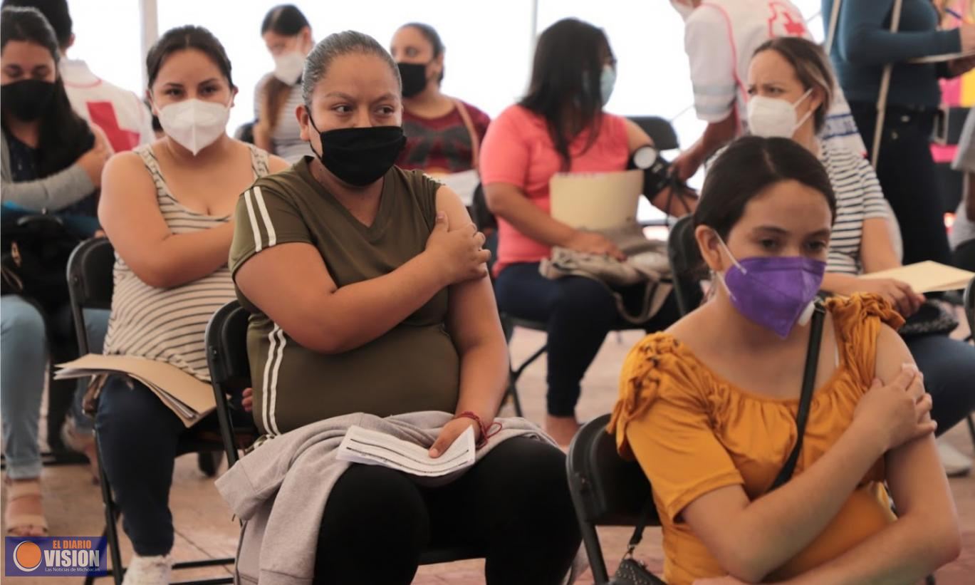 Inicia este lunes vacunación anti COVID-19 en grupo de 40 a 49 años en Apatzingán