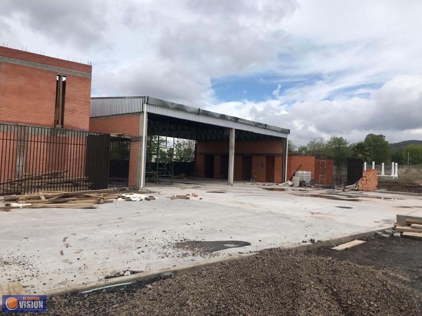 SUOP avanza en la construcción de la tercera estación de bomberos