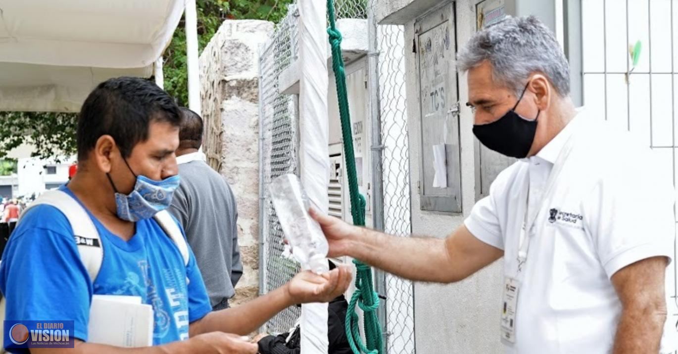 Registra Michoacán 5 mil 779 defunciones por COVID-19