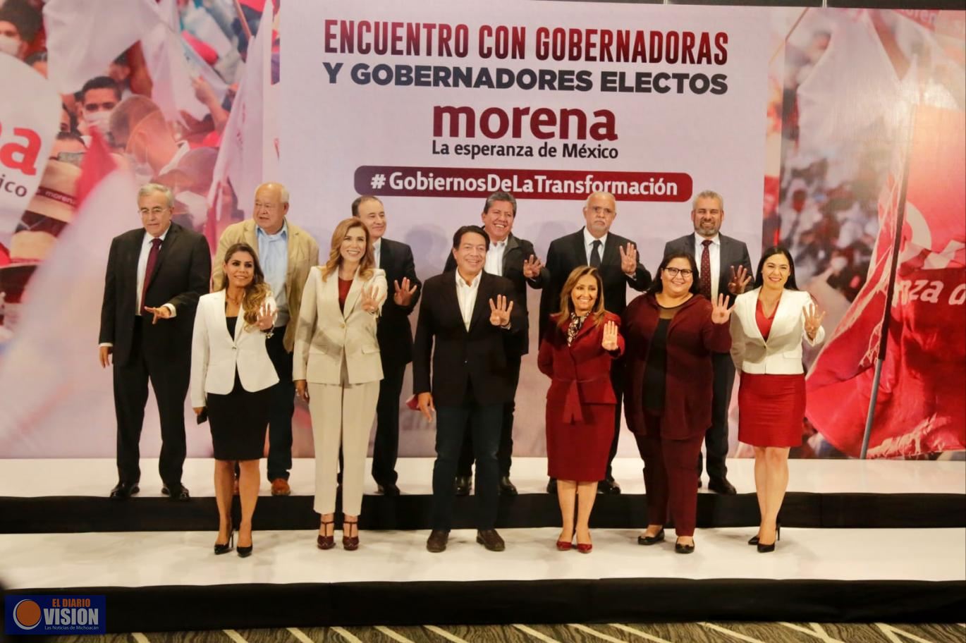Gobernadores de la 4T transformaremos a México desde los estados: Bedolla
