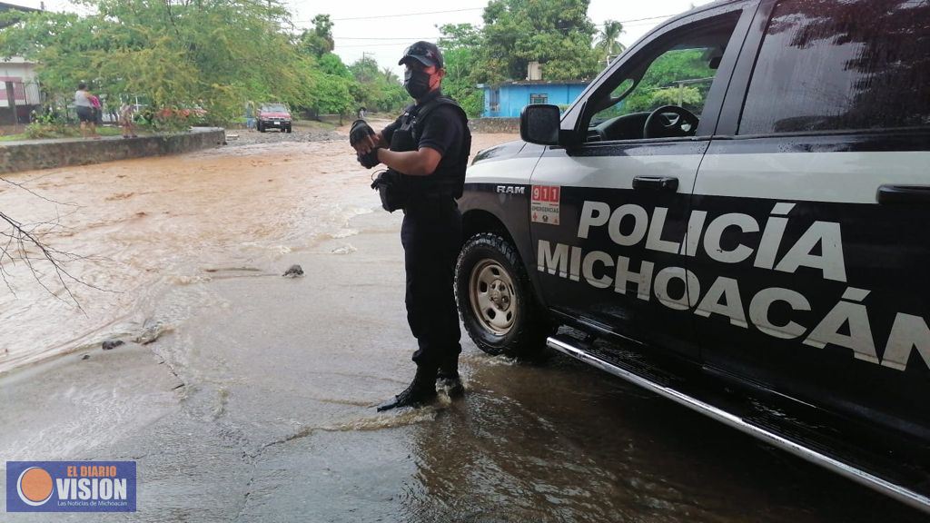 Mantiene SSP operativo preventivo ante tormentas en LC 