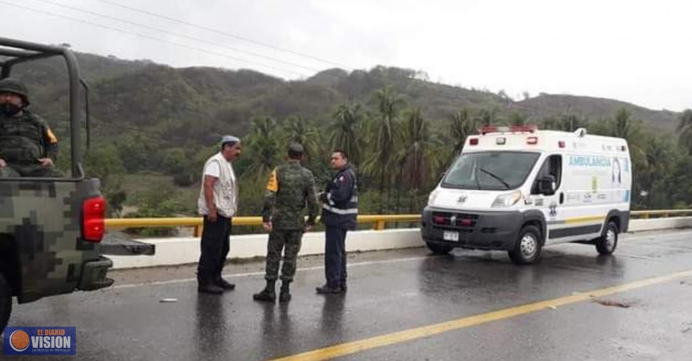 Atiende PC Estatal afectaciones por el paso de “Dolores”