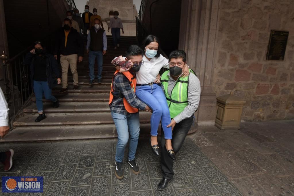 Gobierno de Morelia se suma a 1er. Simulacro de Sismo 2021