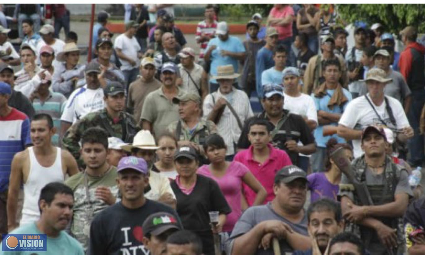 Concejo Comunitario de Seguridad, bloquean las entradas y salidas de Tancítaro