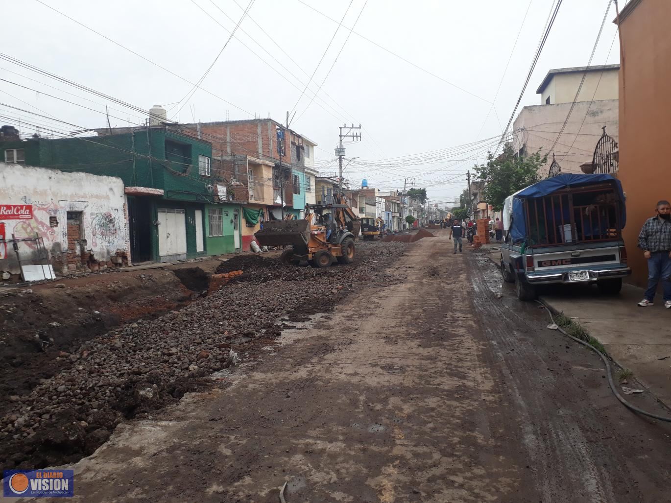 Continúan trabajos de rehabilitación en  la Colonia Juárez 