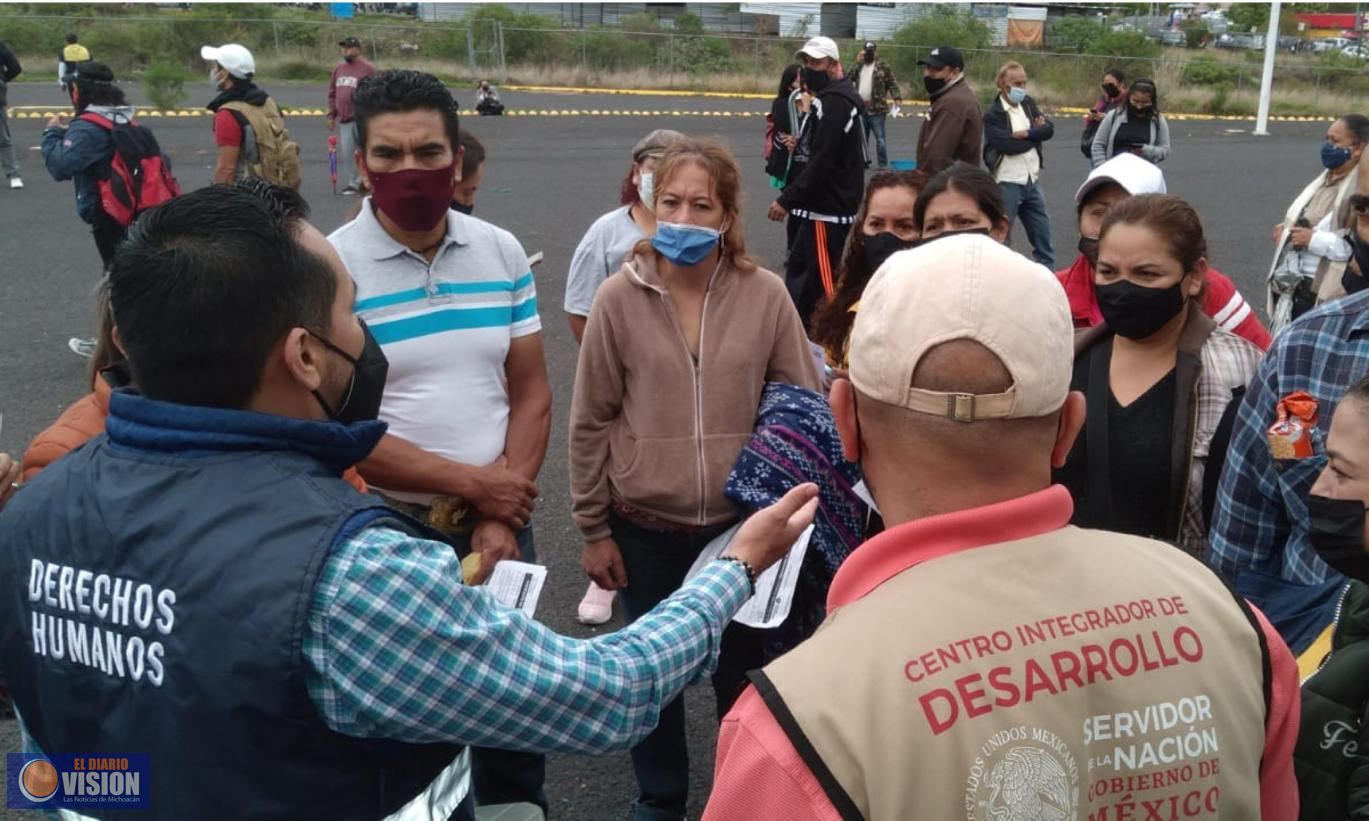 Exhorta CEDH a replantar esquema de vacunación contra COVID-19 en Michoacán