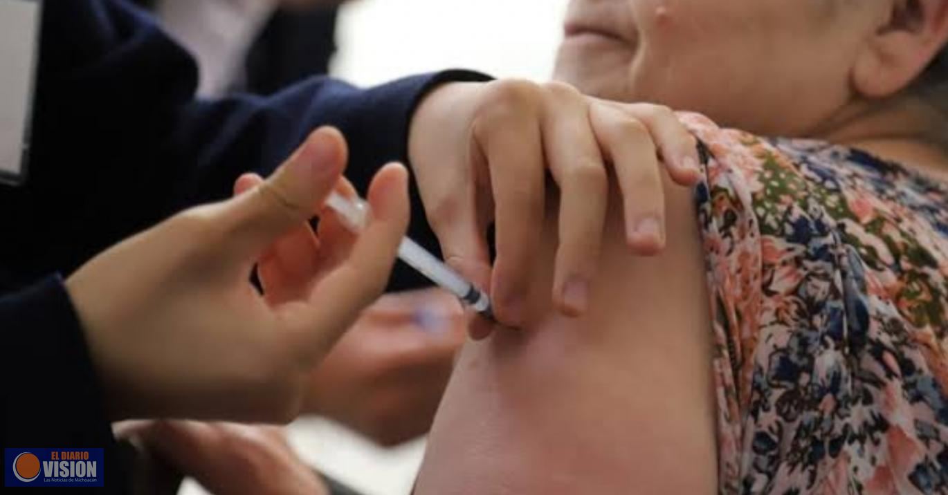 Aplicadas, 180 mil 818 dosis de vacuna anti COVID-19 a población de 40 a 49 años