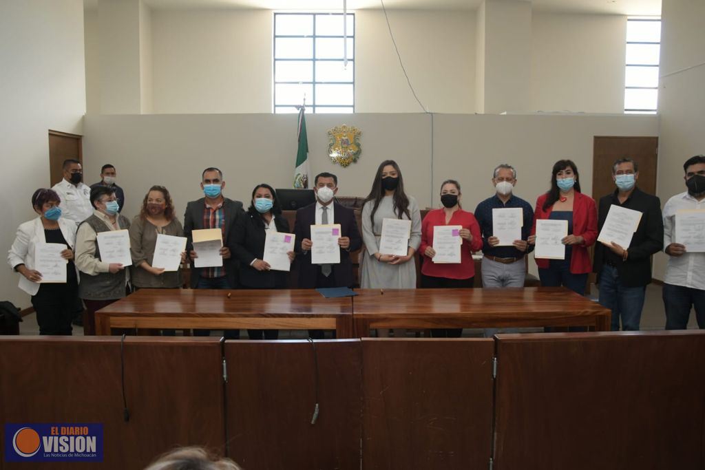 *Renueva  Gobierno de Morelia convenio para trabajo en favor de la comunidad
