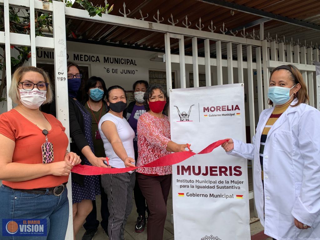 Inaugura IMUJERIS Módulo de Atención Inmediata en la colonia Leandro Valle