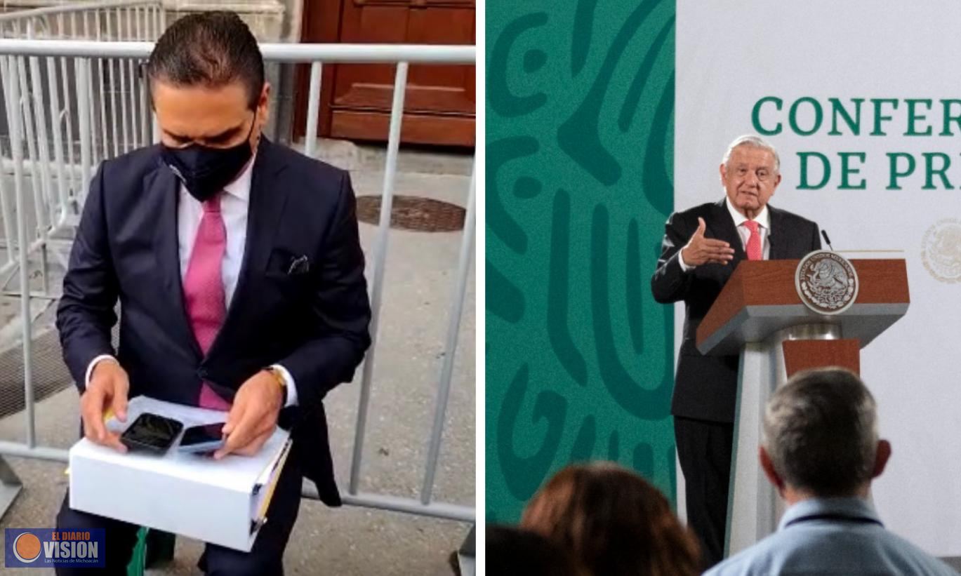 AMLO rechaza recibir a Silvano Aureoles