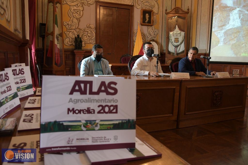 Gobierno de Morelia presenta “Atlas Agropecuario 2021”