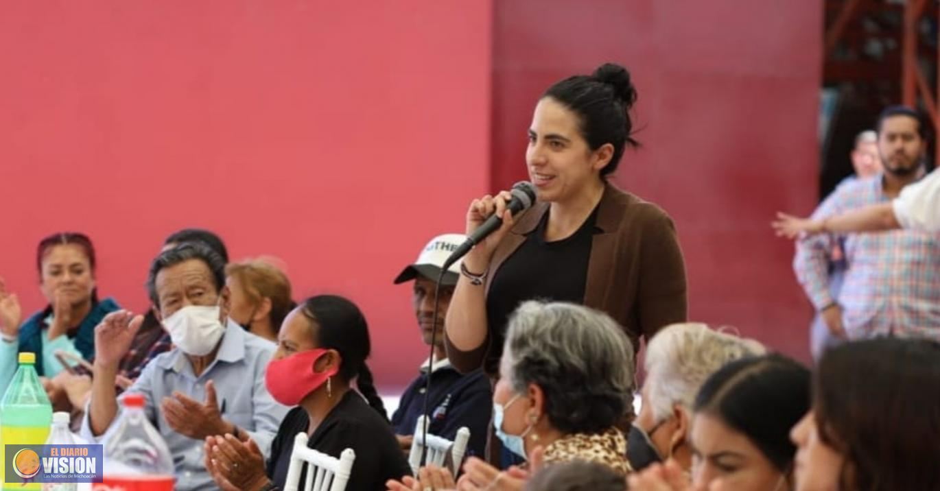 Seguiremos en el fortalecimiento de las estructuras y cerca del pueblo: Giulianna Bugarini 