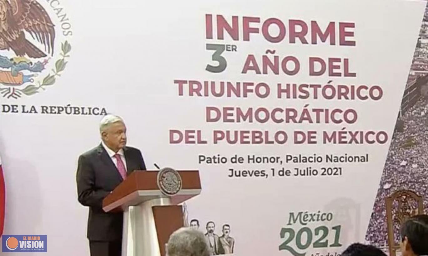 Informes de actividades de AMLO han costado 11.7 mdp