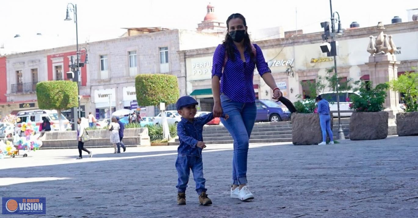 Registra Michoacán baja incidencia de casos COVID-19 en niñas, niños y jóvenes