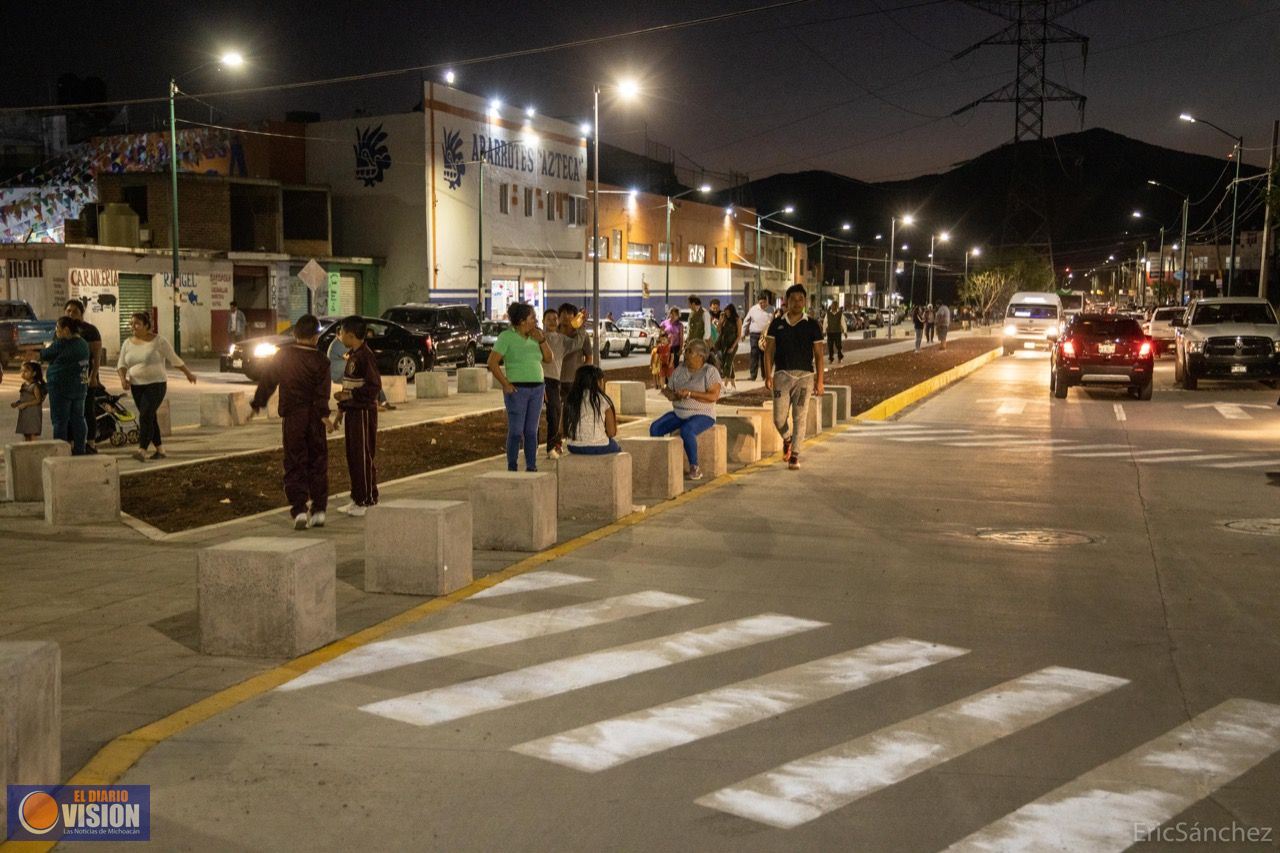 Gobierno de Morelia iluminó todo el municipio