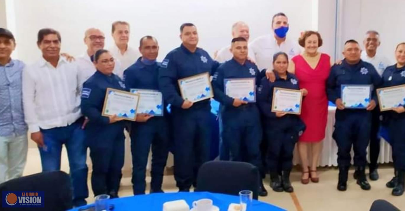 Reconoce sociedad civil y empresarial, labor de Policía Municipal