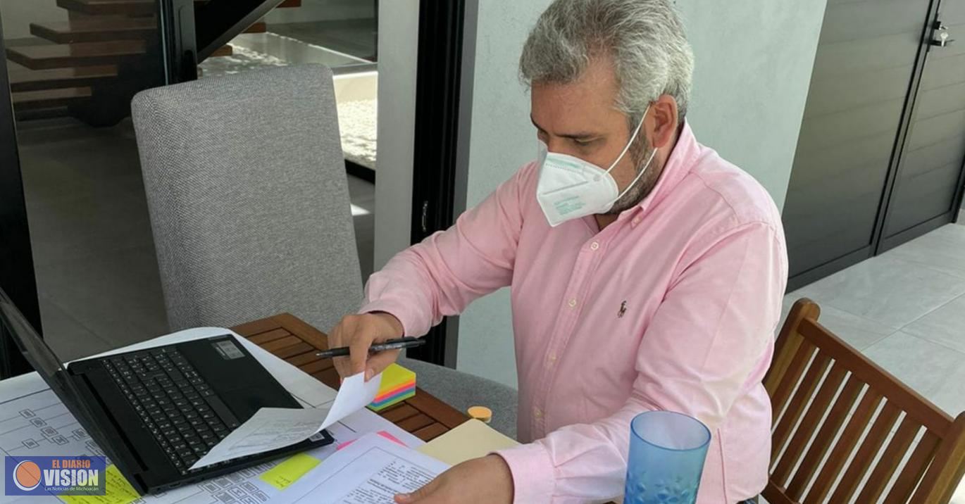 Analiza Bedolla estructura de gobierno para eficientar el uso de recursos públicos