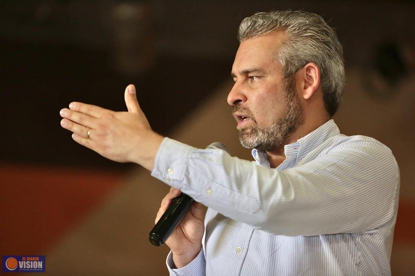 Gobierno estatal debe sumarse y reforzar plan de AMLO para recuperar Aguililla: Bedolla