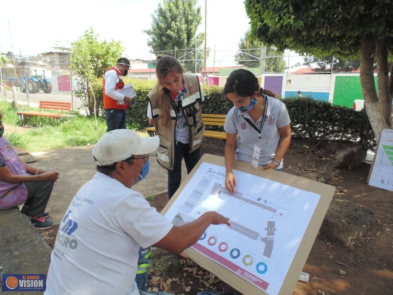 Proyectos de obra en Morelia fueron avalados por ciudadanía con Gobierno Municipal