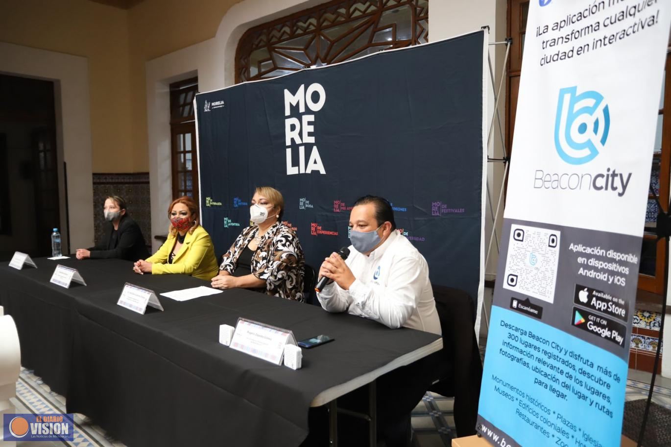 Morelia ya es zona de “Beacons”, permitirán conocer comercios y puntos de atractivo turístico