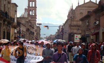 Levanta Antorcha Campesina plantón en el Cobaem de Maravatío