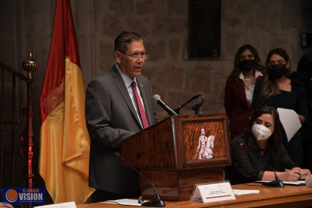 Gobierno de Morelia, logró la transformación del municipio con eficiencia: Humberto Arroniz 