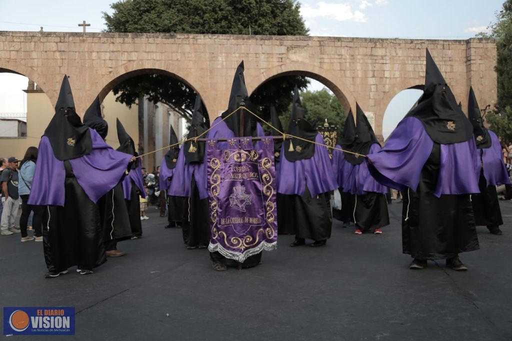 Ayuntamiento de Morelia dejó un legado audiovisual de la Procesión del Silencio
