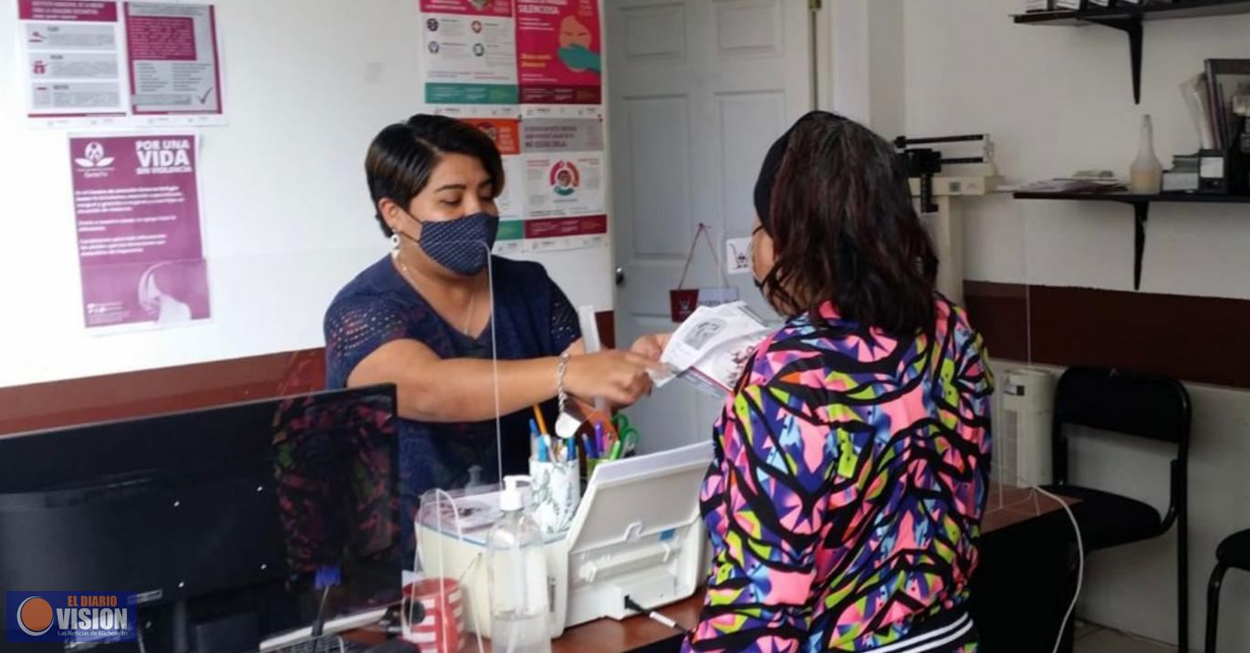 Gobierno de Morelia realizó cerca de 8 mil acciones de atención a mujeres