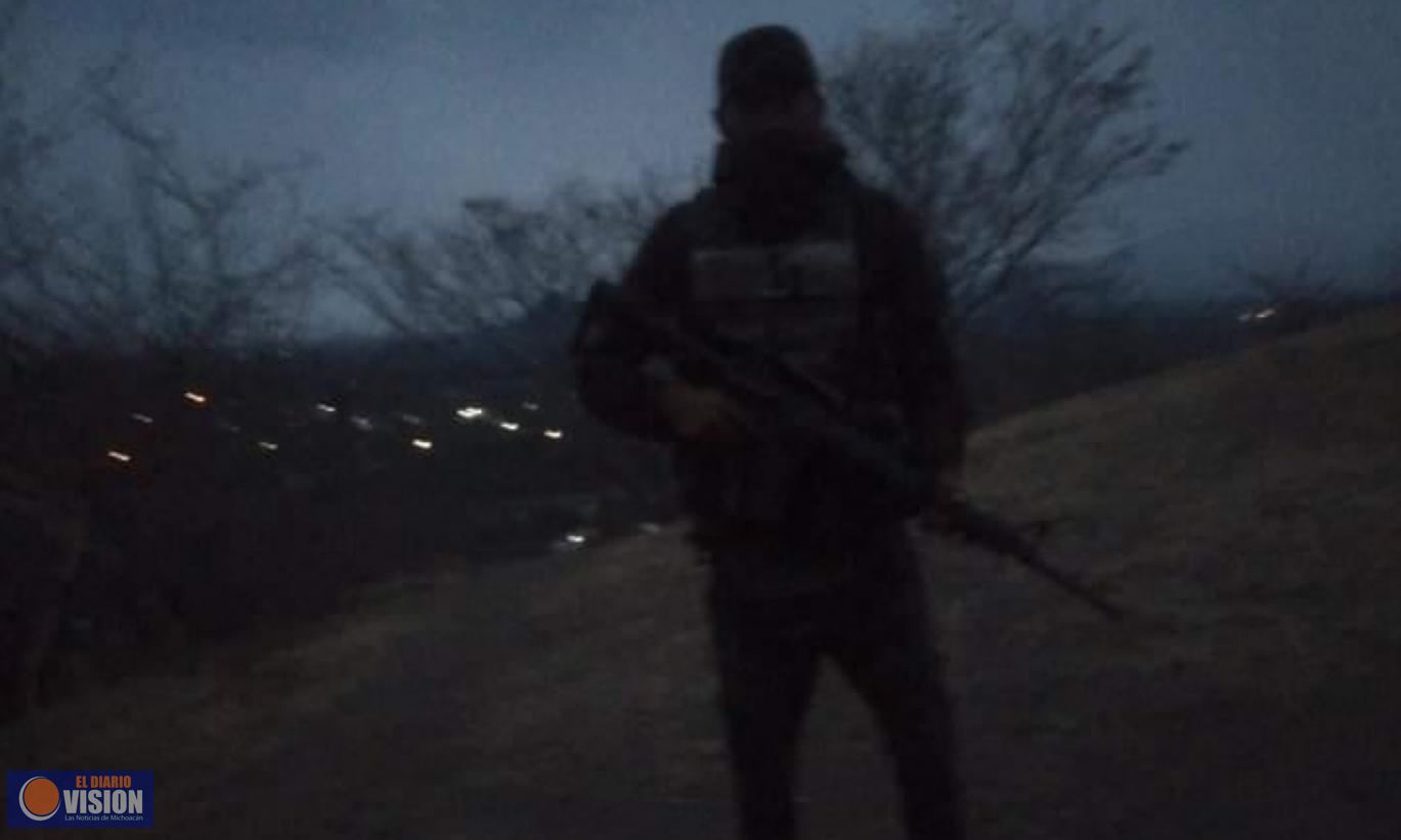 Esta madrugada narcoataque contra Tepalcatepec, Michoacán