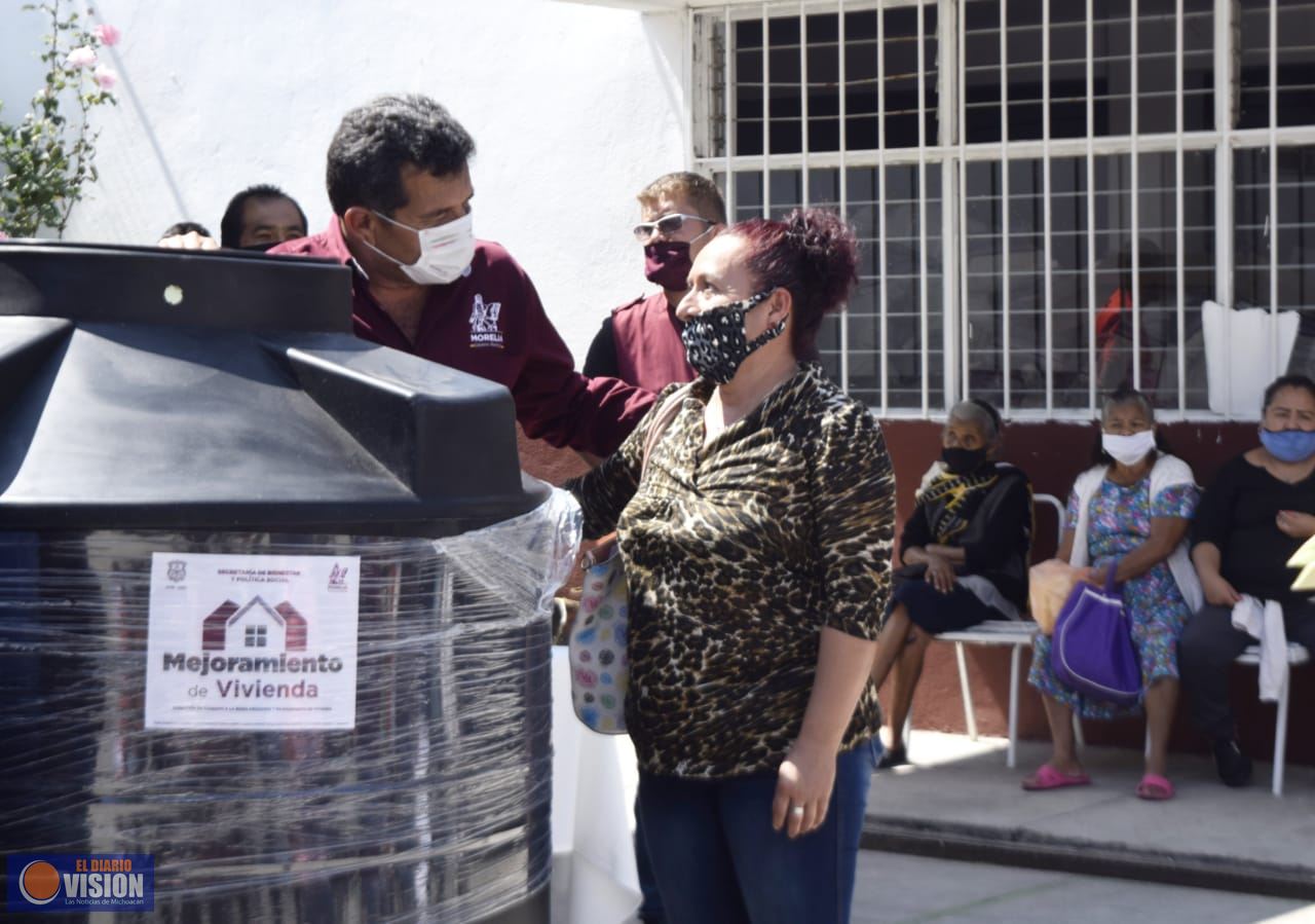 Gobierno de Morelia trabajó por la dignificación de la vivienda*