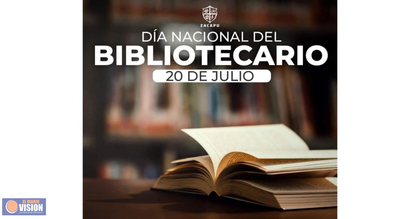 Gobierno de Zacapu, reconoce labor de Bibliotecarios