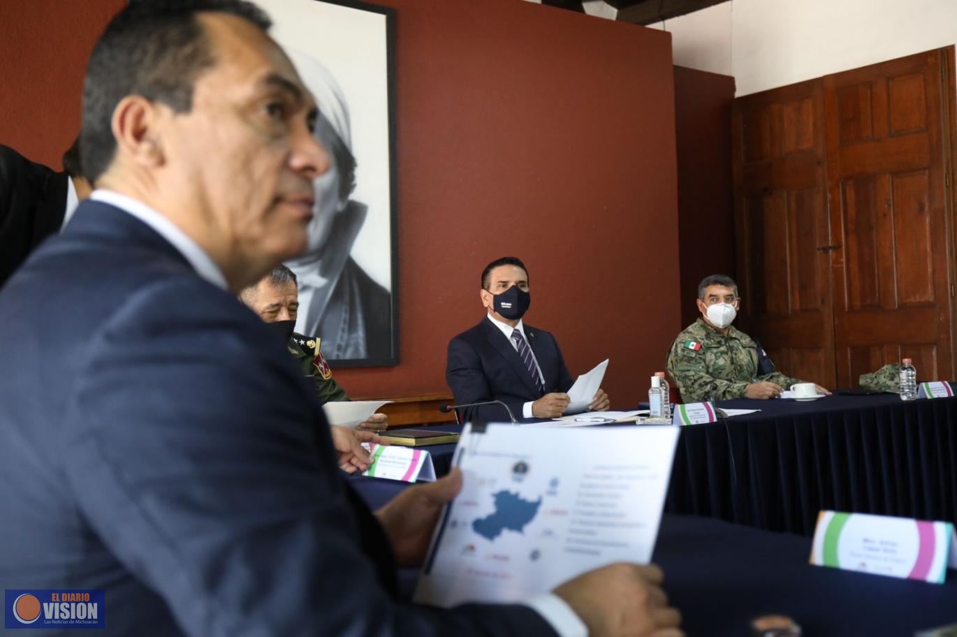 Exhorta Silvano Aureoles a Federación y municipios a coordinarse para combatir delincuencia