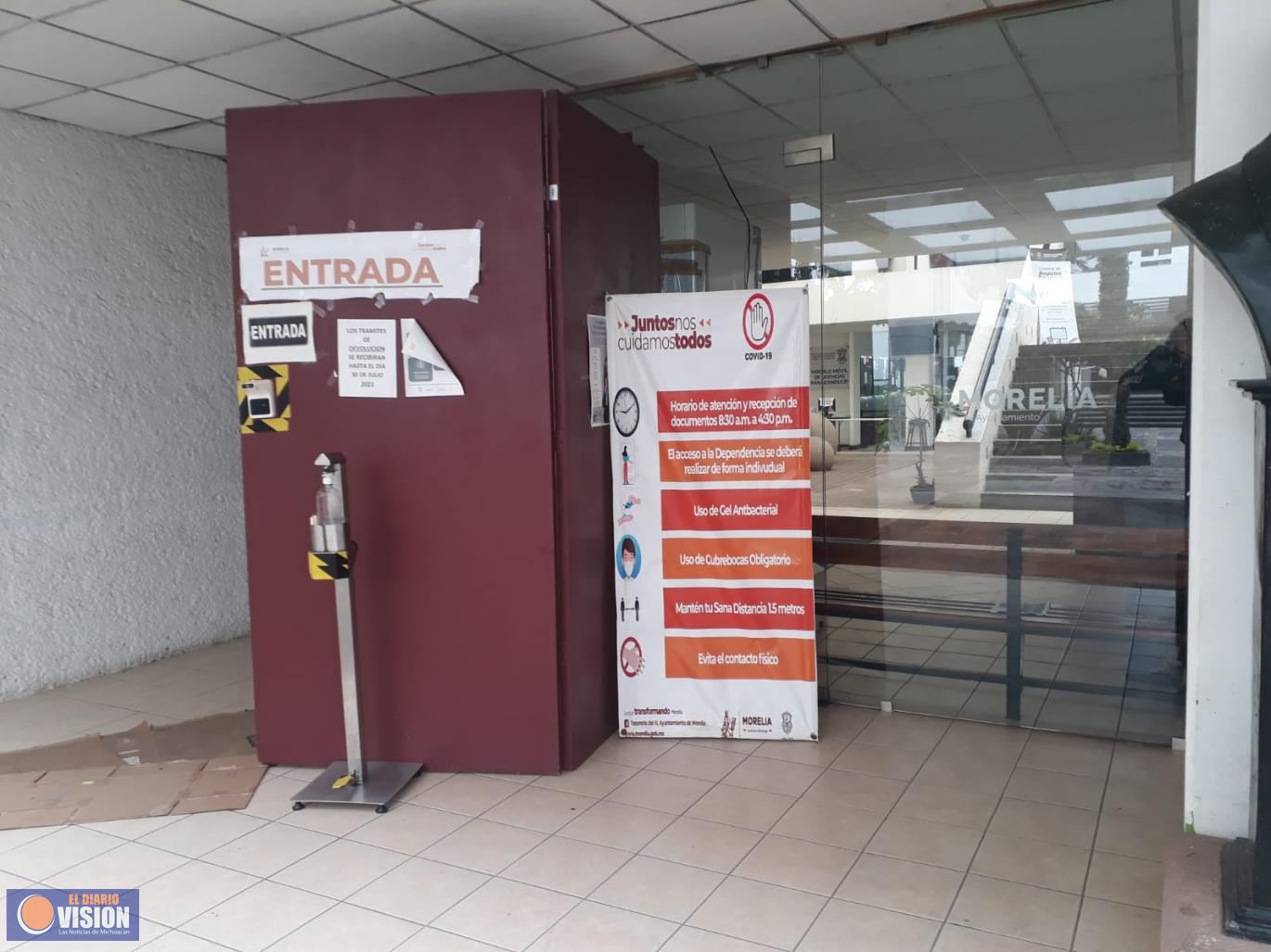 Gobierno de Morelia refuerza medidas sanitarias en Manantiales 