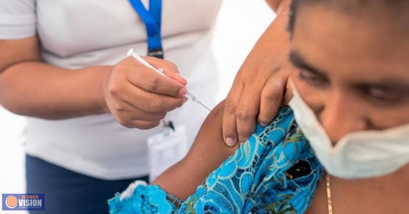 Suman 477 mil 949 dosis de vacuna anti COVID-19 a personas de 40 a 49 años