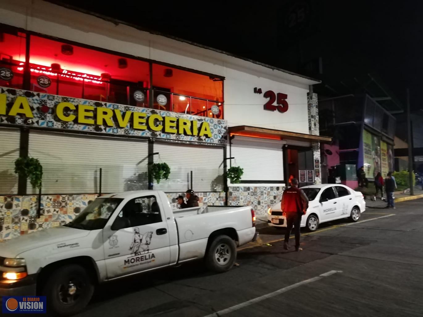 Supervisó Gobierno de Morelia aplicación de protocolos en establecimientos