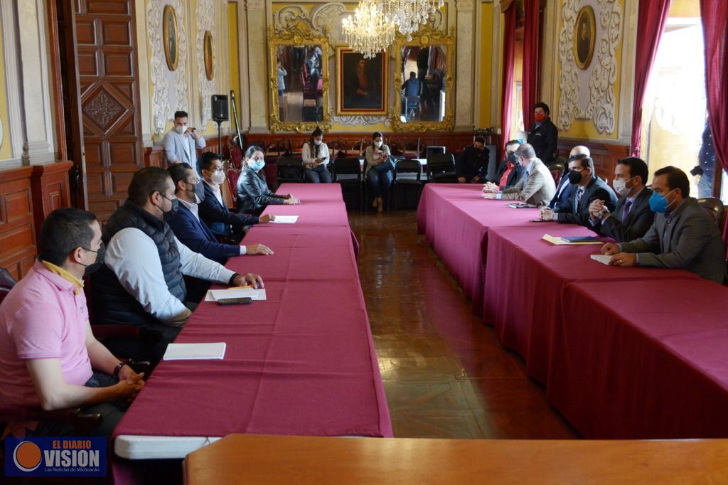 Instala Gobierno de Morelia mesas de trabajo por proceso de Entrega-Recepción