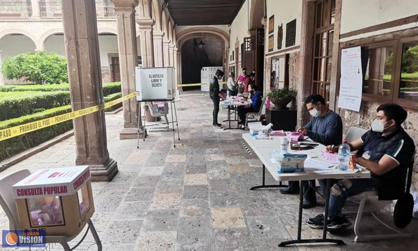 Consulta popular alcanza una participación del 7.74%: INE