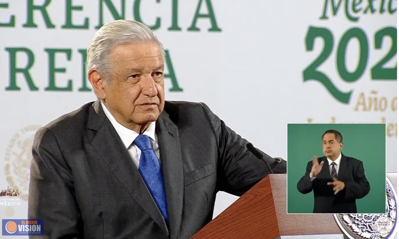 Dice AMLO que no habrá desabasto de gas; amenaza a rebeldes