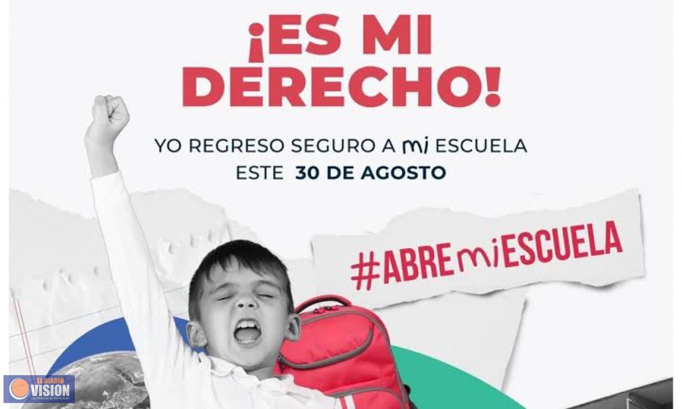 Marcharán en varios estados para exigir regreso a clases