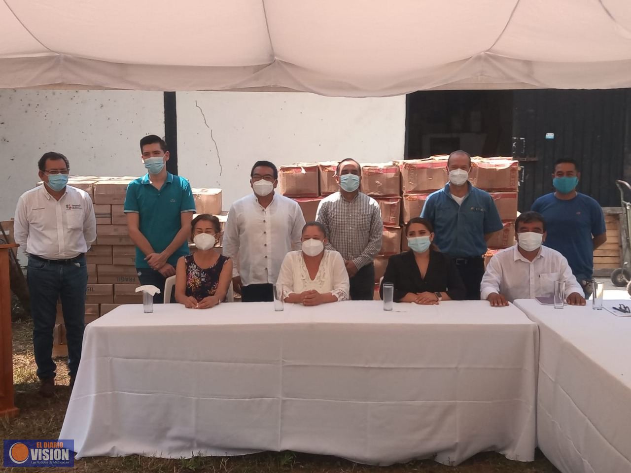 Beneficiadas 445 escuelas de Lázaro Cárdenas con insumos sanitarios
