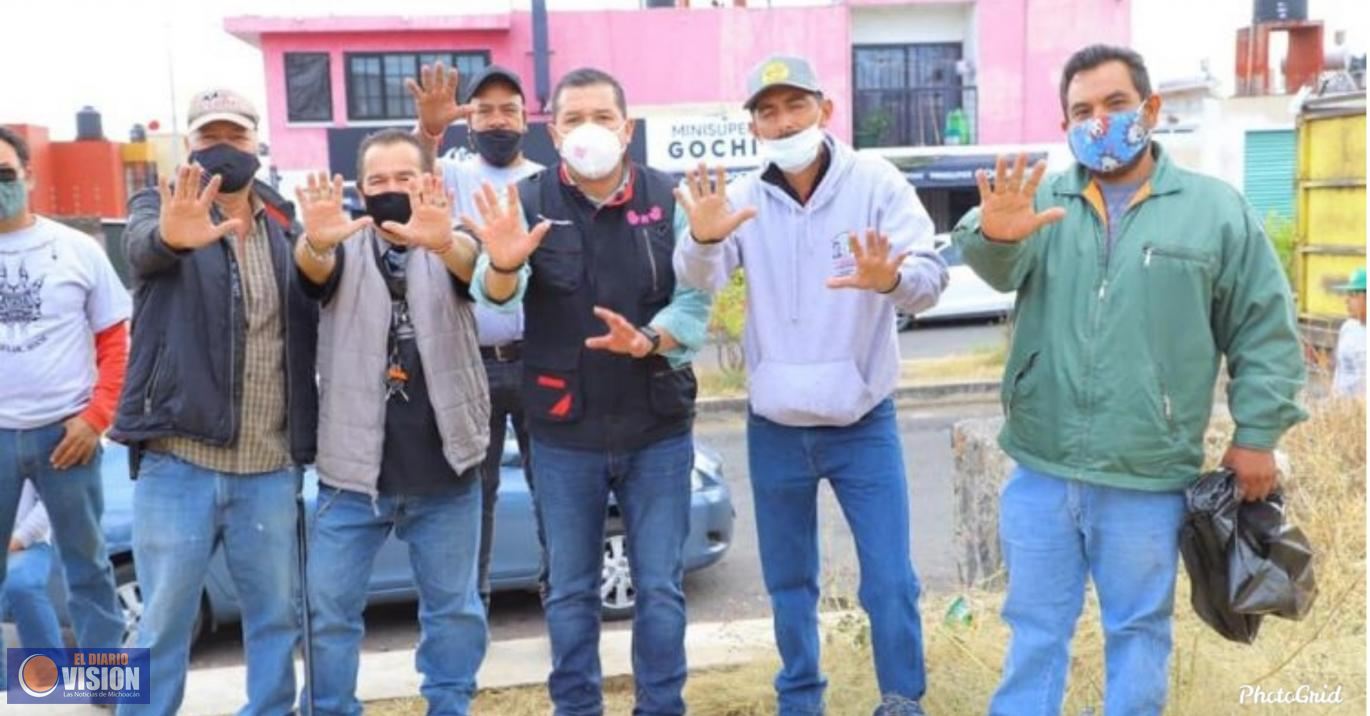 Llama Juan Carlos Barragán a cuidar a las y los recolectores de basura en esta pandemia