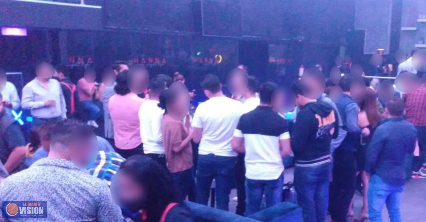 Suspenden bares y  centros nocturnos, por no respetar medidas anti COVID-19