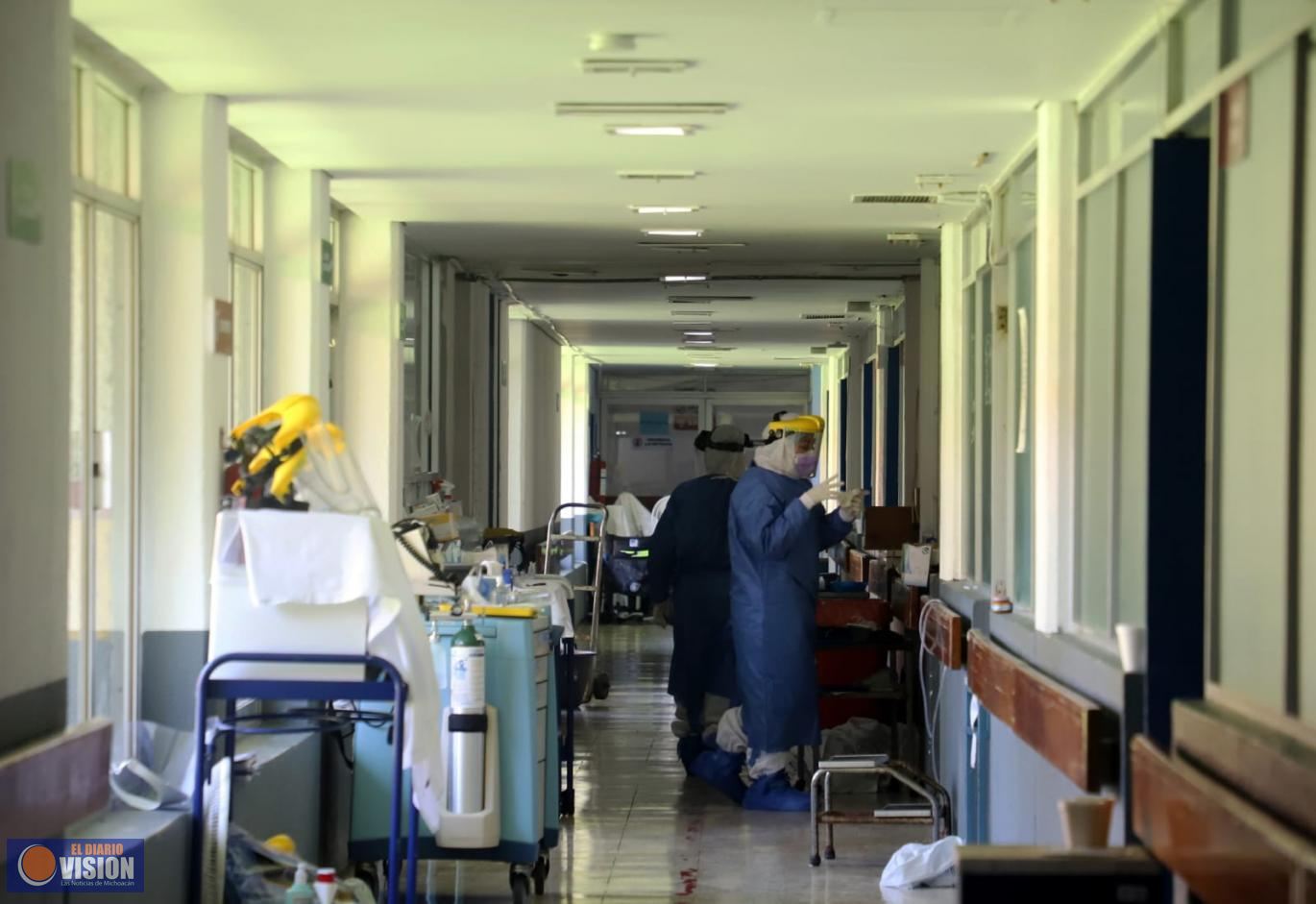 Reporta LC ocupación hospitalaria del 91.6 por ciento en áreas COVID-19
