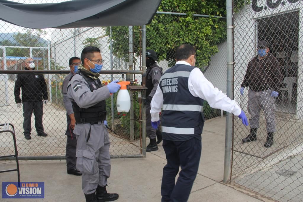 Centros Penitenciarios estatales, sin nuevos casos de Covid-19 ni sus variantes 