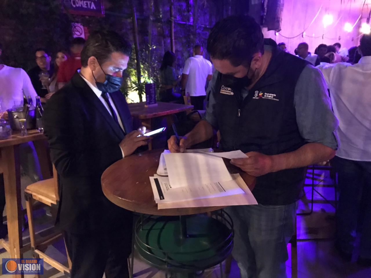 Suspenden antros y centros nocturnos, por no respetar medidas sanitarias