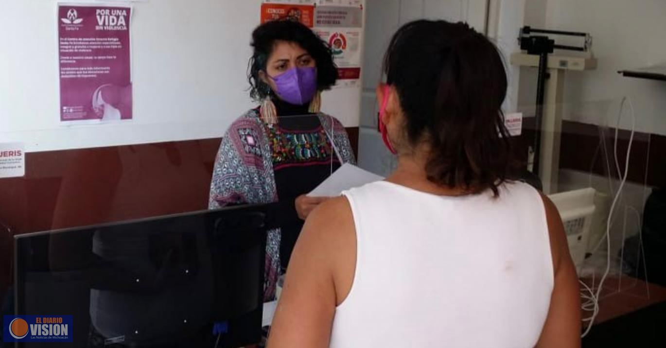 Brinda IMUJERIS atención integral y especializada a las morelianas