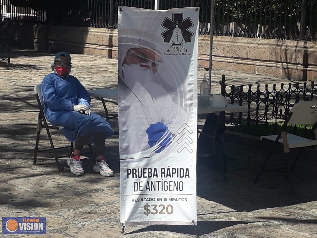 Morelia, poco a poco revierte tercera ola de contagios COVID-19 
