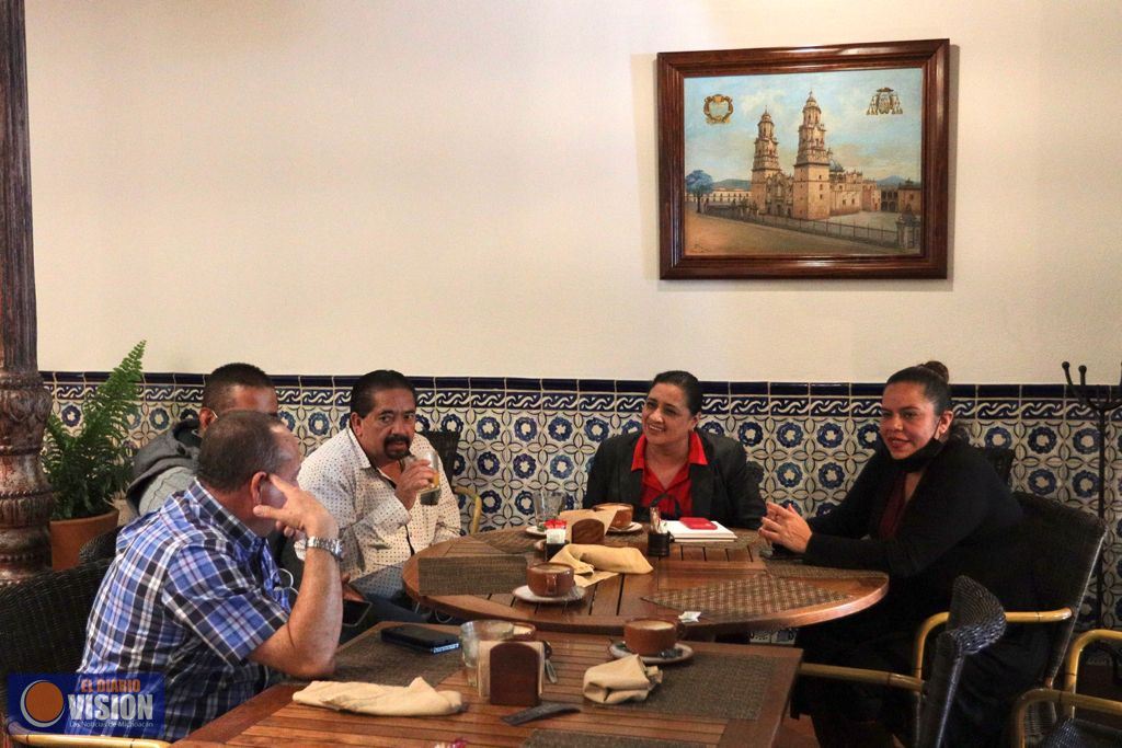 Gobierno de Morelia brinda atención a los transportistas