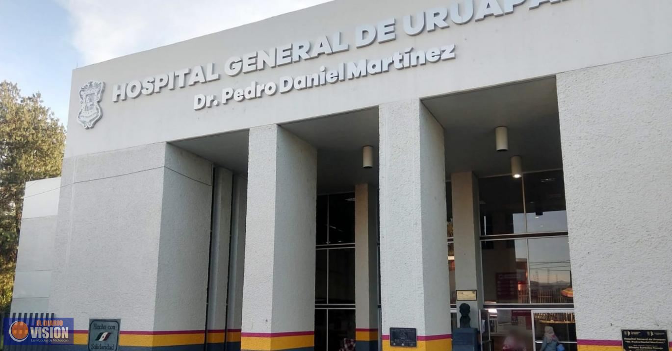 Reporta hospital de Uruapan saturación en área COVID-19